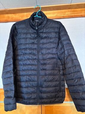 Men’s Lightweight Black Quilted Jacket